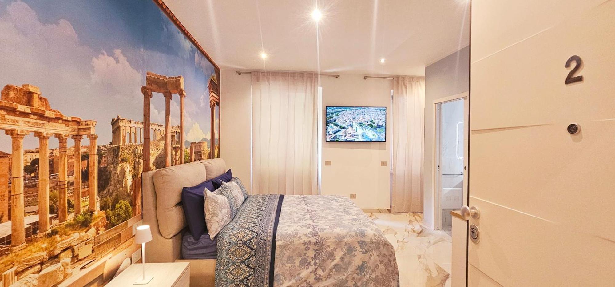 Il Magnifico Superior Rooms 400M From Tiburtina Railway Station And 290M From Metro מראה חיצוני תמונה
